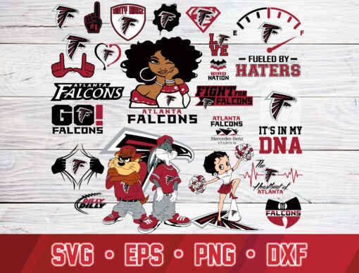 Atlanta Falcons svg bundle Atlanta Falcons svg