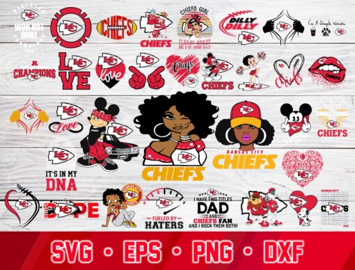 Kansas City Chiefs svg bundle Chiefs svg