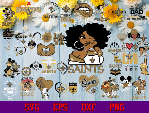 New Orleans Saints svg bundle Saints svg